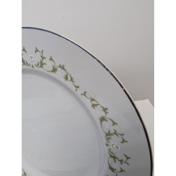 Set of 2 Sheffield China Japan Elegance 10 3/8" Dinner Plates - Picture 5 of 9